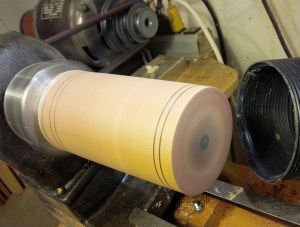 spinning and sanding