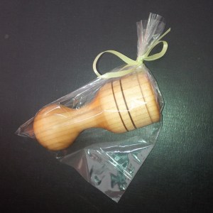 maple baby rattle